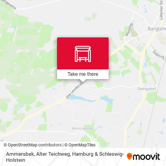 Ammersbek, Alter Teichweg map