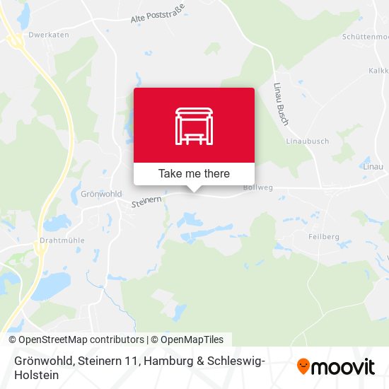 Grönwohld, Steinern 11 map