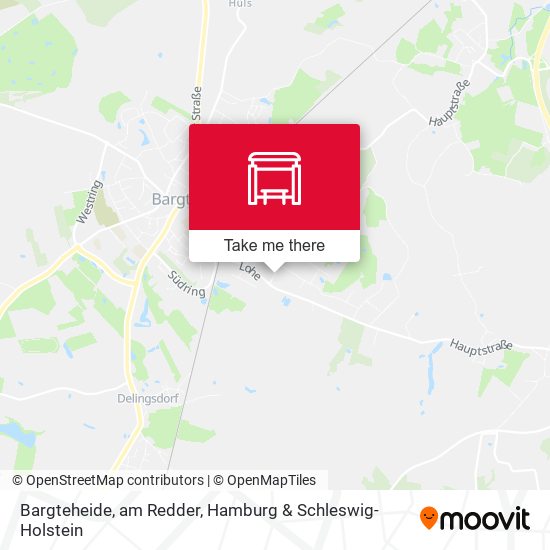 Bargteheide, am Redder map