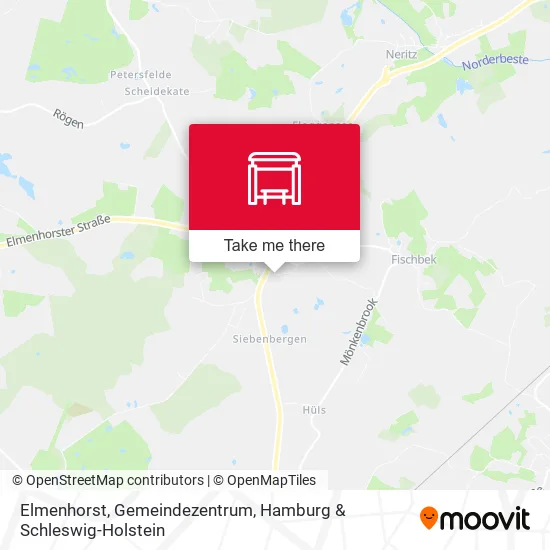 Карта Elmenhorst, Gemeindezentrum