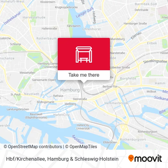 Карта Hbf/Kirchenallee