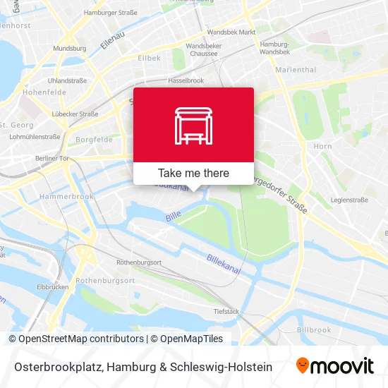 Карта Osterbrookplatz