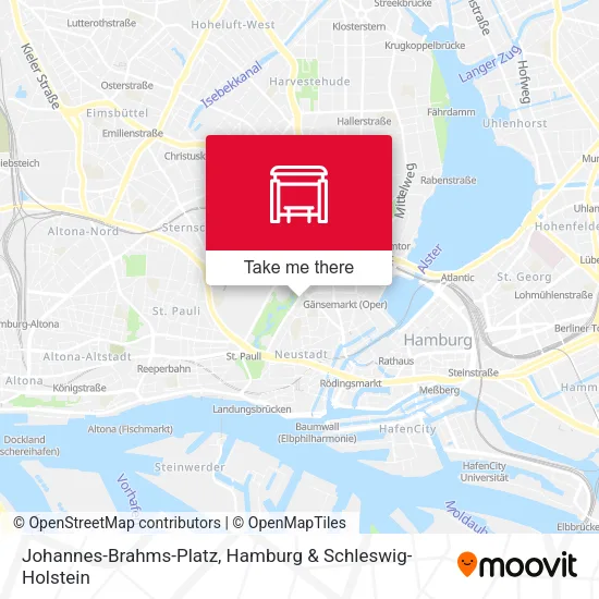 Карта Johannes-Brahms-Platz