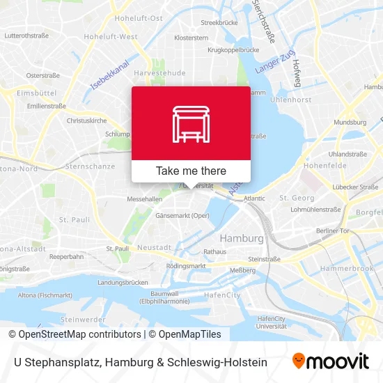 Карта U Stephansplatz