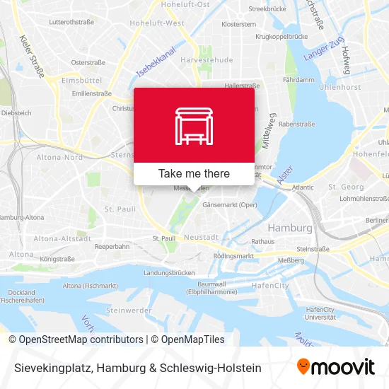 Карта Sievekingplatz