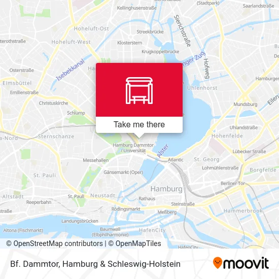 Карта Bf. Dammtor