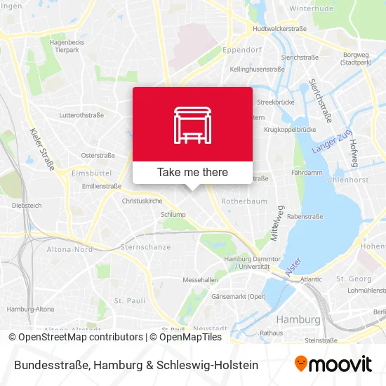 Карта Bundesstraße