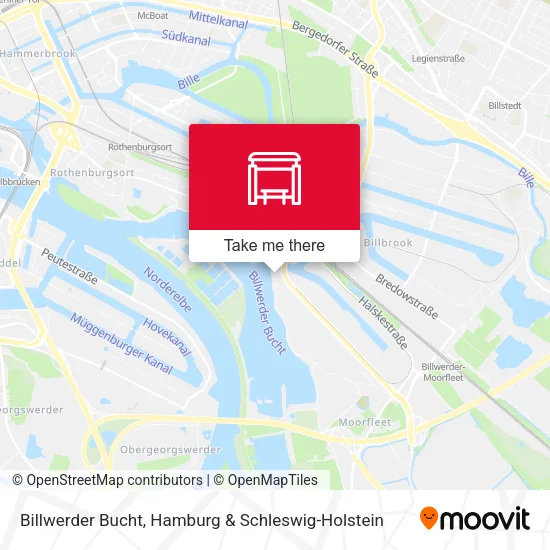 Карта Billwerder Bucht