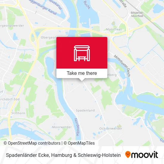 Карта Spadenländer Ecke