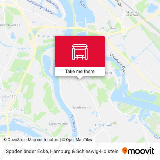 Spadenländer Ecke map