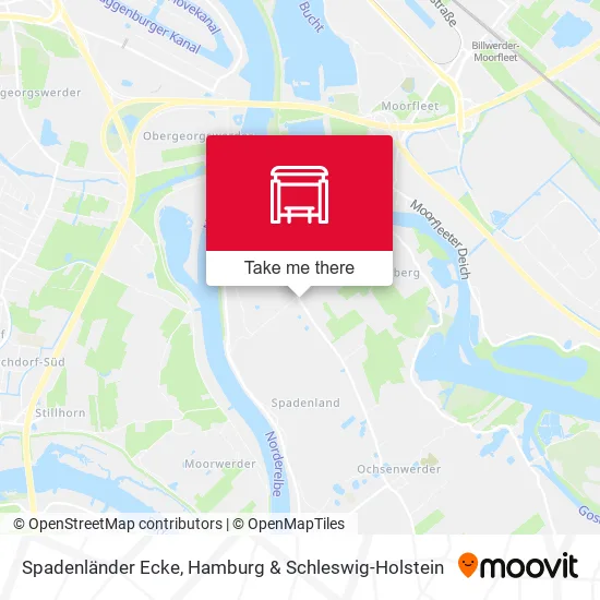 Карта Spadenländer Ecke