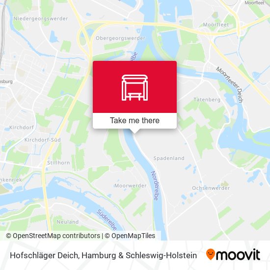 Hofschläger Deich map