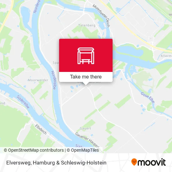 Карта Elversweg