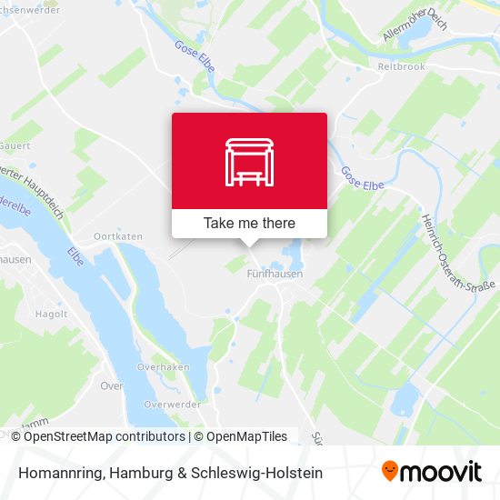 Homannring map