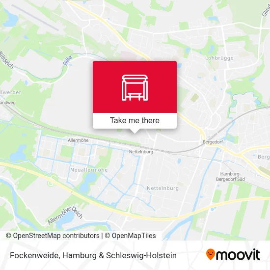 Fockenweide map