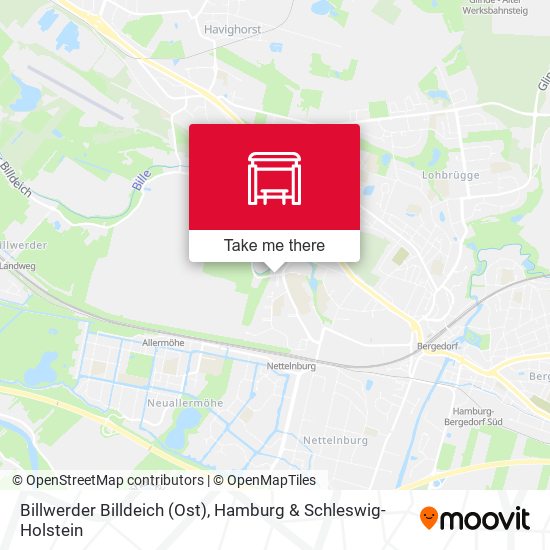 Billwerder Billdeich (Ost) map