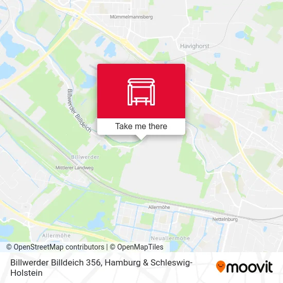 Карта Billwerder Billdeich 356