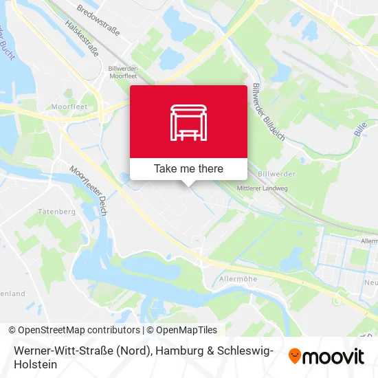 Карта Werner-Witt-Straße (Nord)