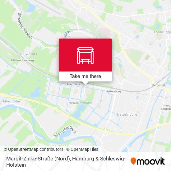 Margit-Zinke-Straße (Nord) map
