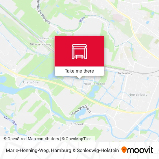 Карта Marie-Henning-Weg