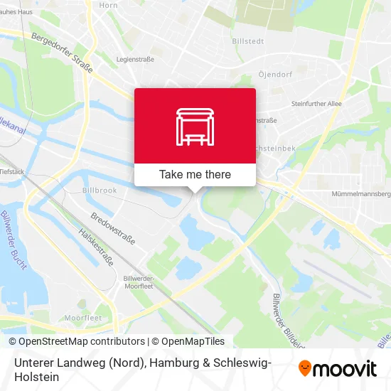 Карта Unterer Landweg (Nord)