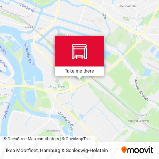 Карта Ikea Moorfleet