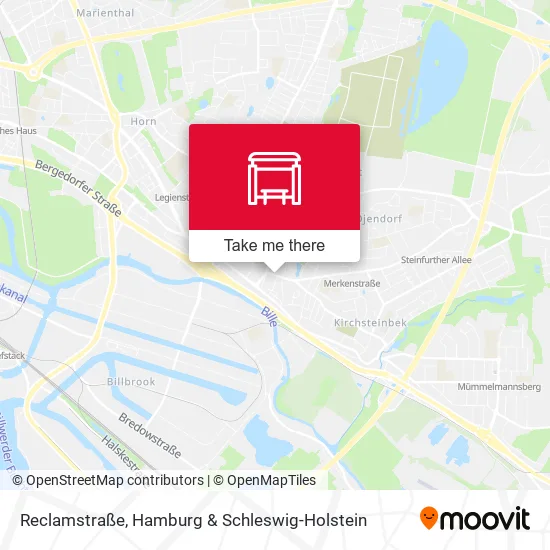Карта Reclamstraße