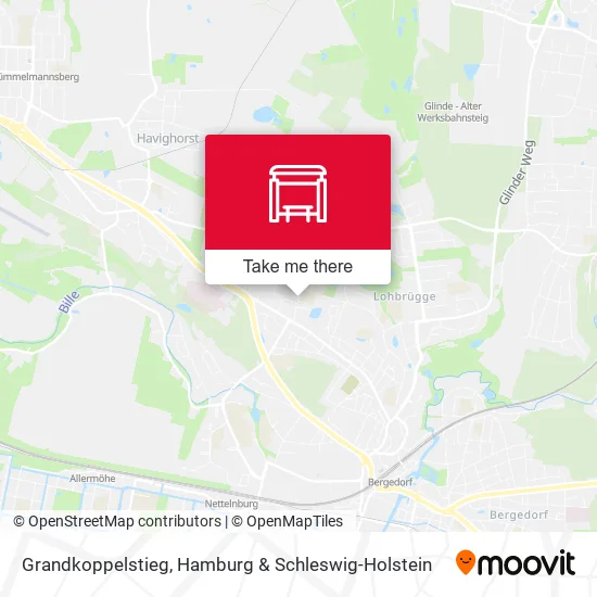 Карта Grandkoppelstieg
