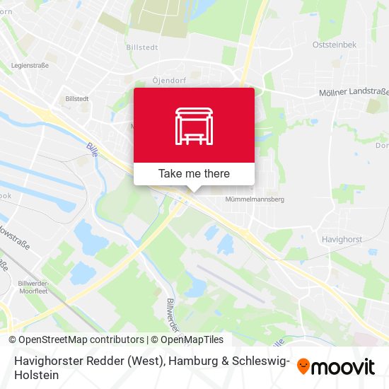 Havighorster Redder (West) map