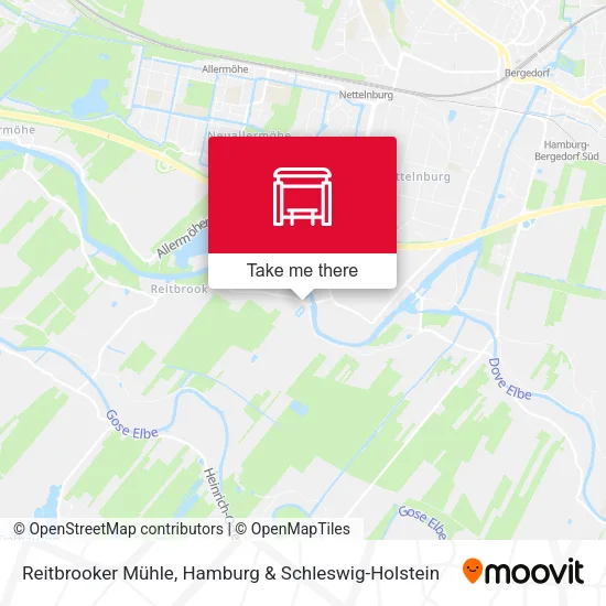Карта Reitbrooker Mühle