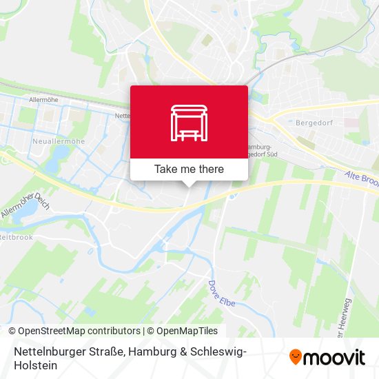 Nettelnburger Straße map