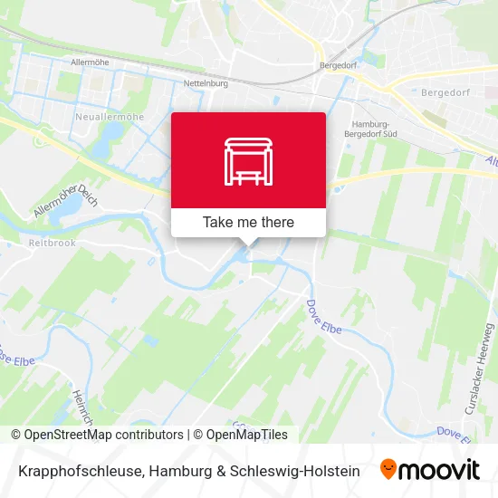 Карта Krapphofschleuse