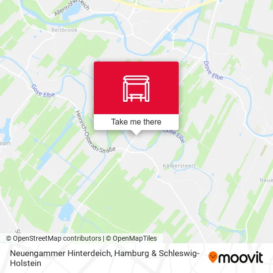 Карта Neuengammer Hinterdeich