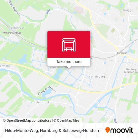 Карта Hilda-Monte-Weg
