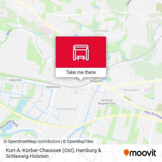 Kurt-A.-Körber-Chaussee (Ost) map