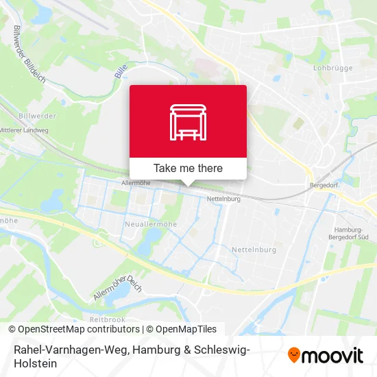 Карта Rahel-Varnhagen-Weg