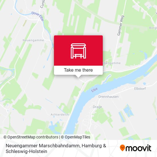 Neuengammer Marschbahndamm map