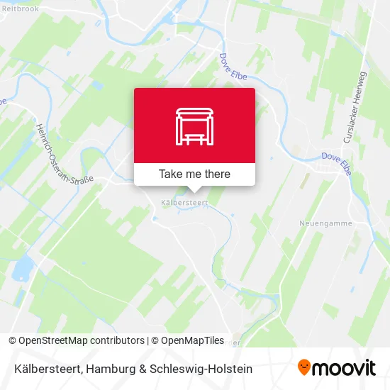 Карта Kälbersteert