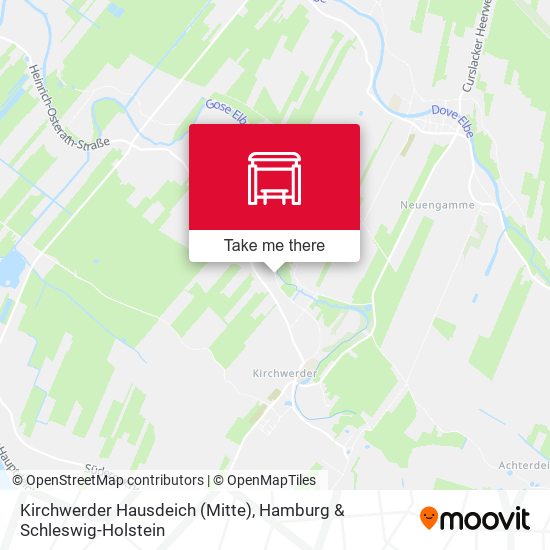 Kirchwerder Hausdeich (Mitte) map