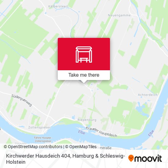 Kirchwerder Hausdeich 404 map