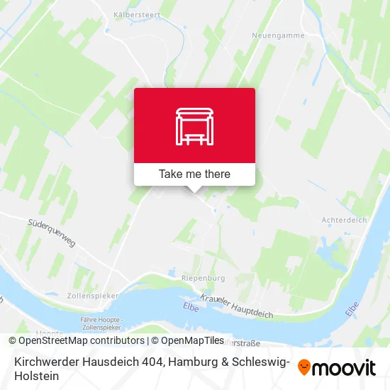 Карта Kirchwerder Hausdeich 404