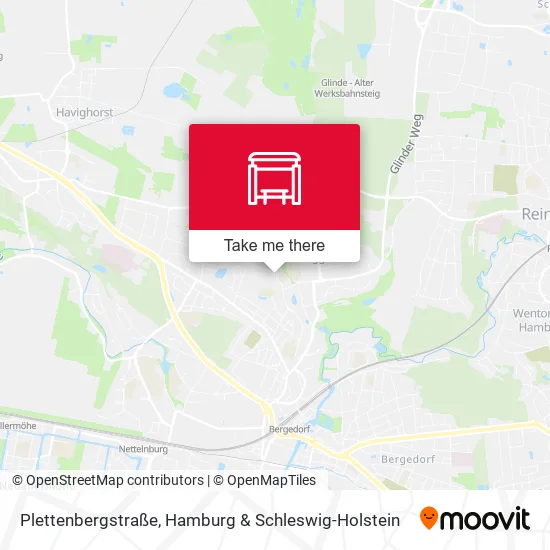 Карта Plettenbergstraße