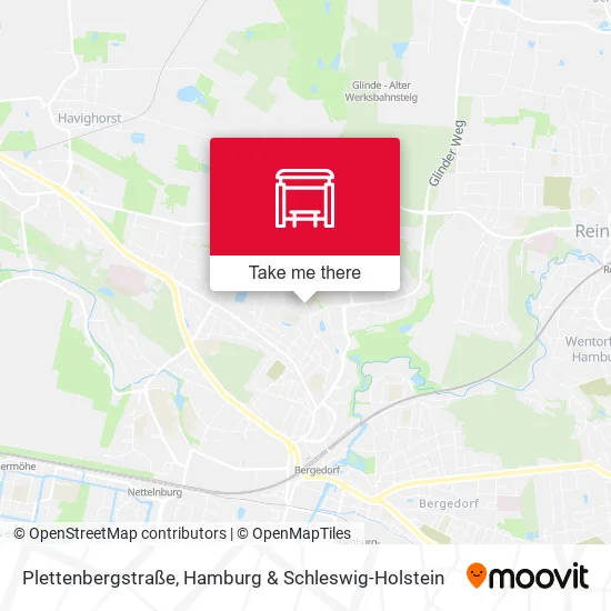 Карта Plettenbergstraße