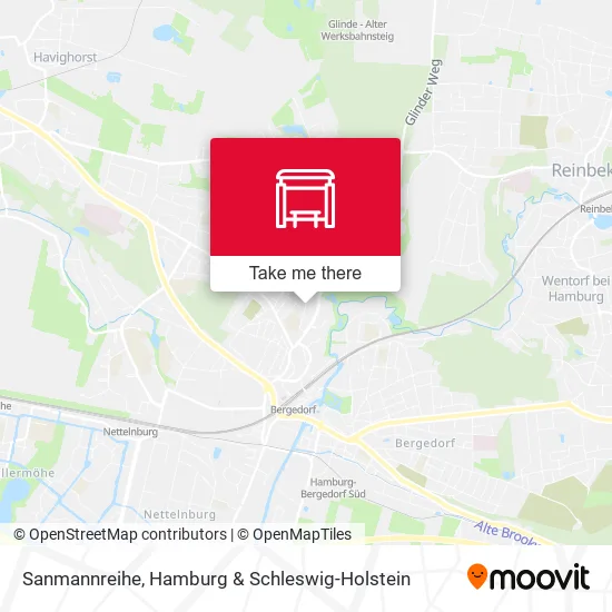 Карта Sanmannreihe