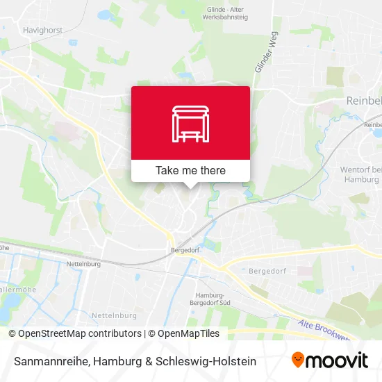 Карта Sanmannreihe
