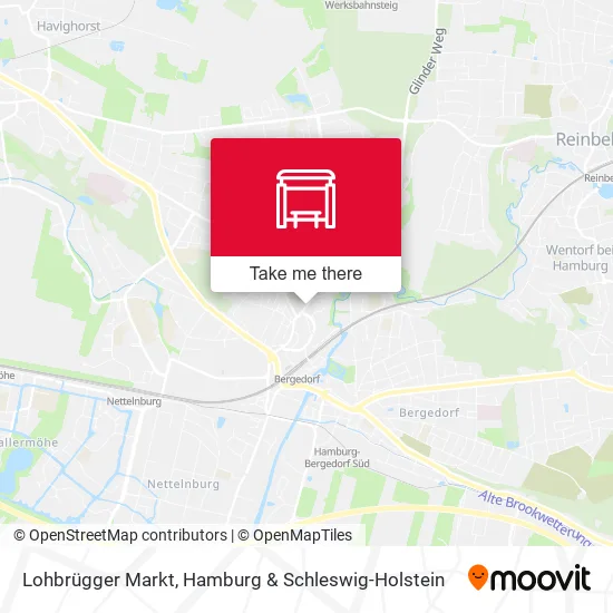 Карта Lohbrügger Markt