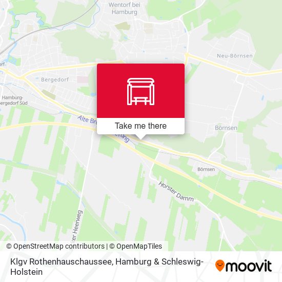 Klgv Rothenhauschaussee map