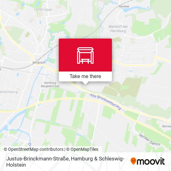 Justus-Brinckmann-Straße map