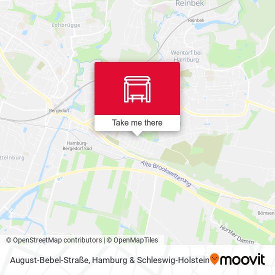 August-Bebel-Straße map
