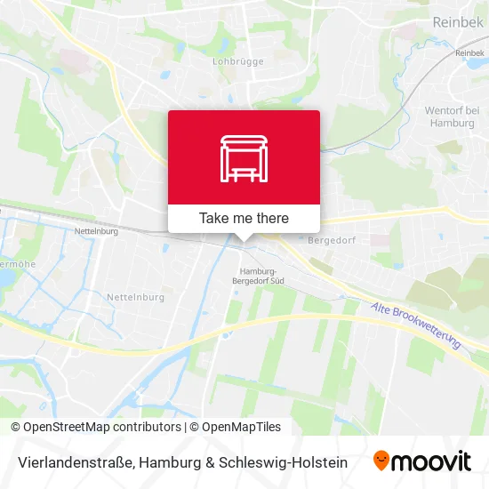 Карта Vierlandenstraße